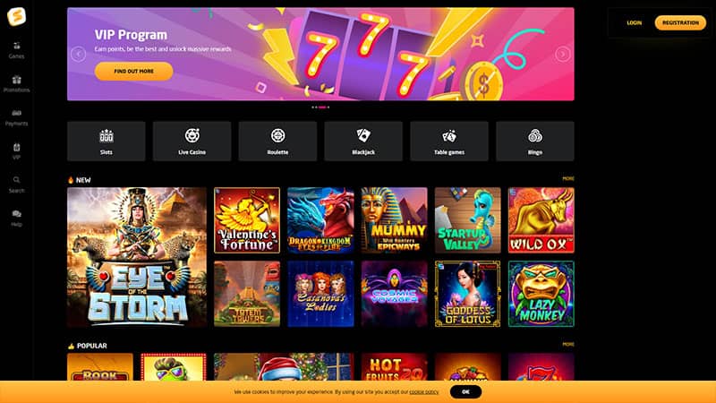 StayCasino review & lobby